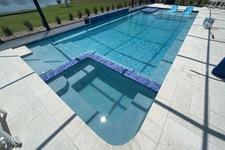 Geometric Deck level Spa